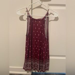 Maroon Tank Top